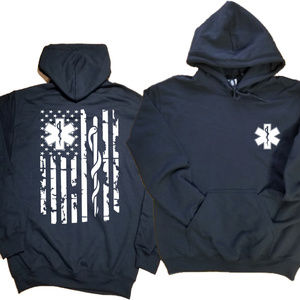 EMT Flag Hoodie Gift for him or her
